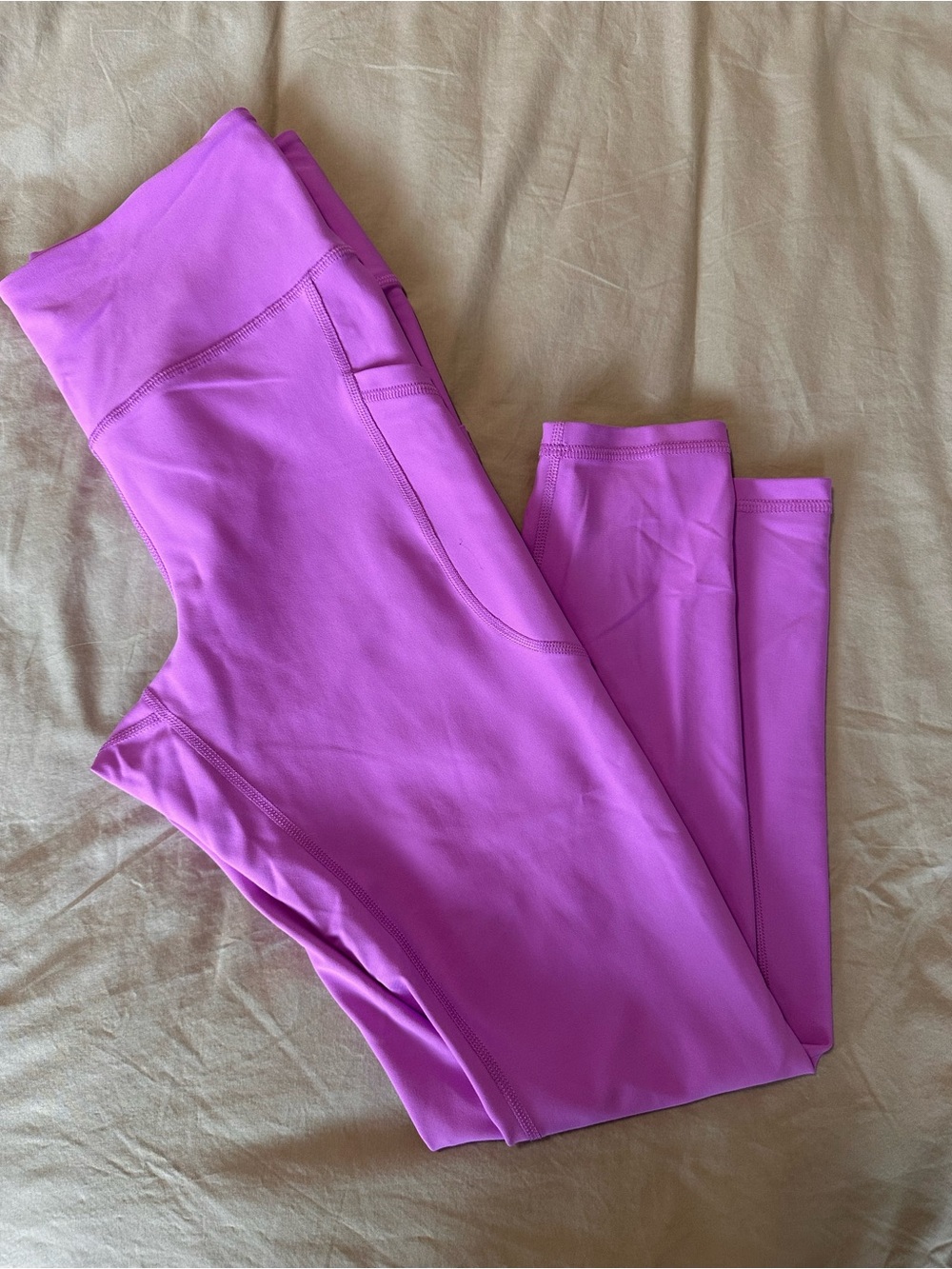 Old Navy Bright Lavender High-Rise Leggings
